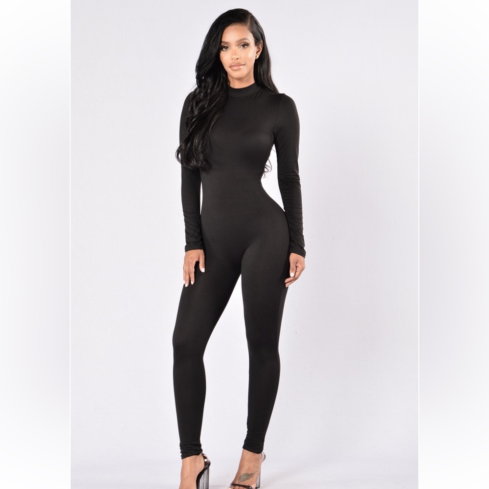 Fashion Nova Frisky Feline Jumpsuit